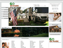 Tablet Screenshot of gorvpark.com